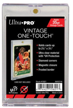 35PT Vintage Card UV ONE-TOUCH Magnetic Holder